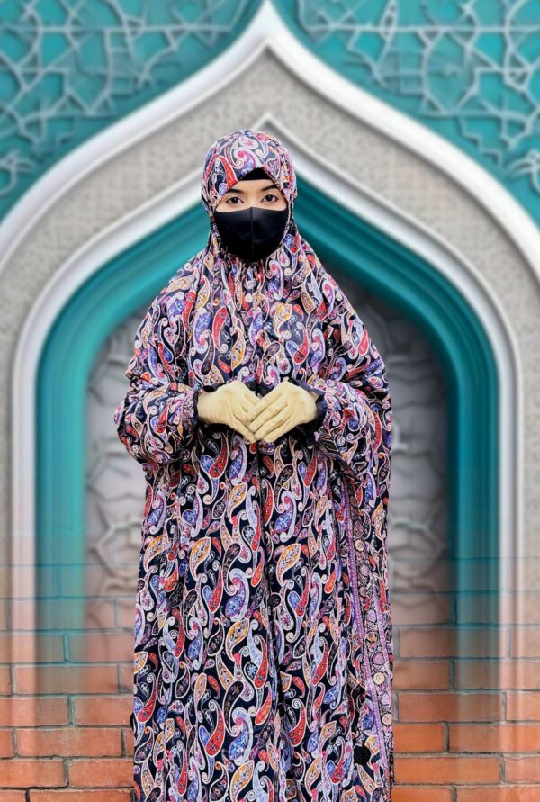 Stay Comfortable and Modest with Our Arvind Cotton Prayer Jilbab