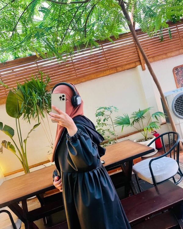 Classic Black Luxe Hoodie Gown